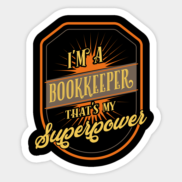 Bookkeeper Sticker by Shiva121